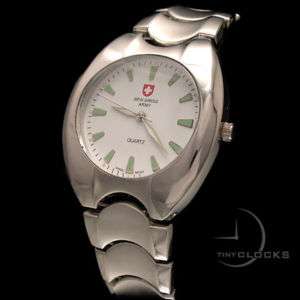 Watches, New Sw Army White Face Solid Watch  