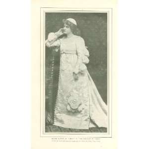  1901 Print Actress Maxine Elliott 