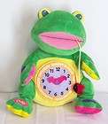 Aurora 14 Learn With Me Plush Frog Time Clock Days of the Week Baby 