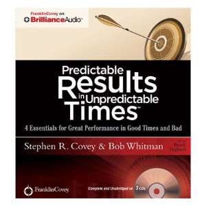 Franklin Covey Predictable Results in Unpredictable Times 3CD 