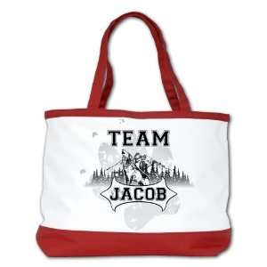   Bag Purse (2 Sided) Red Twilight Wolf Team Jacob 