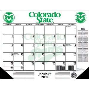  Colorado State Rams 2004 05 Academic Desk Calendar Sports 