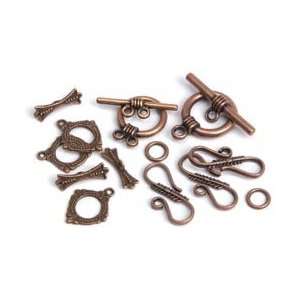  Cousin Jewelry Basics Closure Pack 8 Sets/Pkg Copper; 3 