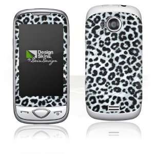  Design Skins for Samsung S5560i   Leopard Fur Grey Design 