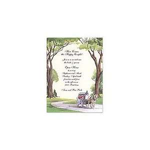  Horse and Carriage Wedding Invitations Health & Personal 