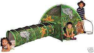 Pacific Play Tents African Adventure Tent & Tunnel Set!  