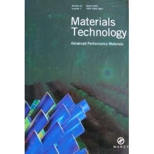  Materials Technology: Advanced Performance Materials 