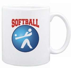  New  Softball Pin   Sign / Usa  Mug Sports