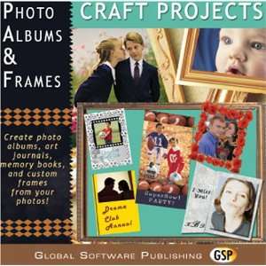  GSP Photo Albums & Frames Craft Projects Software