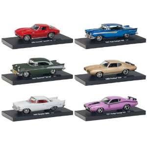  M2 Drivers Set of 6 Vehicles 1/64 Release 8 Toys & Games