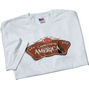   50077 Medium Making A Case For America T Shirt: Sports & Outdoors