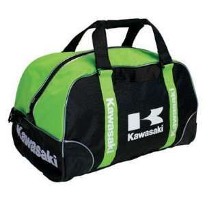    Kawasaki Authentic Day Gear Bag Black Green Luggage Automotive
