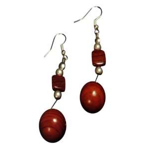 Exotic Wood Earrings   Madera Collection Style 25RW