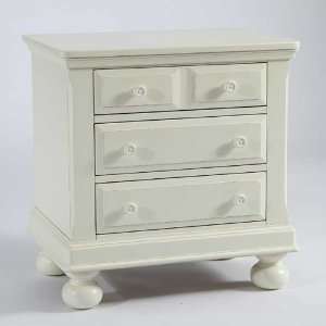   Creations Nightstand Summers Evening Rubbed White