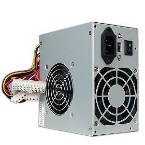  Lead Power 600W 20+4 pin Dual Fan ATX Power Supply with 