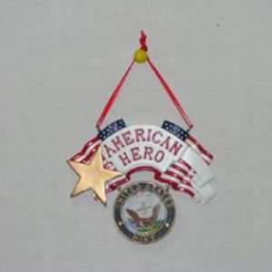  United States Navy American Hero Ornament