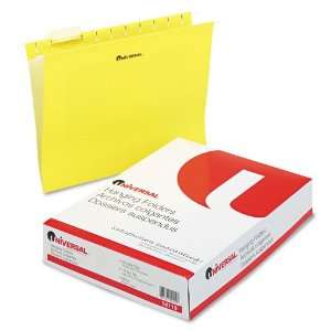   Tab, 11 Point Stock, Letter, Yellow, 25 per Box   Pack of 15 Office