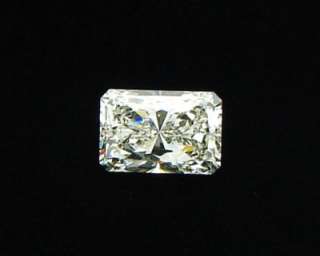2ct Radiant Emerald Cut Diamond GIA Certified I SI 1  