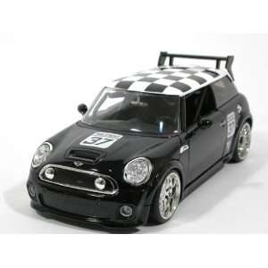  2007 Mini Cooper S Racing 1/24 Black Toys & Games