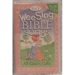  All Gods Gifts Wee Sing Bible Songs Vol 3 Music