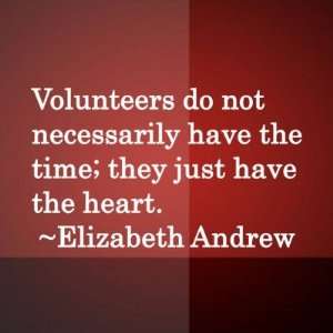  Volunteer Heart Fridge Magnets