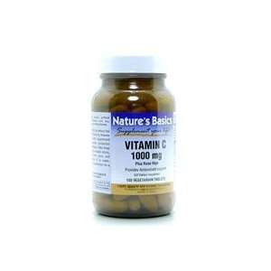   Natures Basic Vitamin C 1000Mg 100 vegi tab: Health & Personal Care