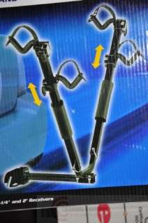 Highland SportWing Hitch Mounted 2 Bike Carrier  