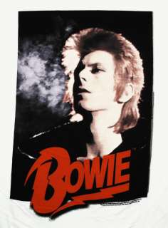David Bowie Retro Ziggy Stardust Icon Rock Band Adult Soft T Shirt Tee 