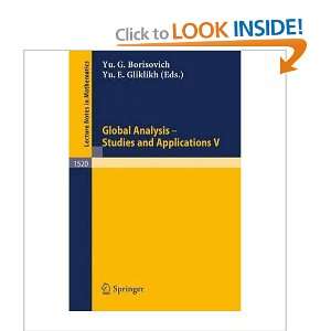  Global Analysis: Studies and Applications V (Lecture Notes 
