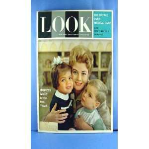    Look April 11, 1961: Cover Princess Grace after 5 years: Books