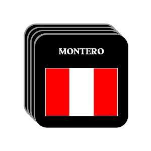  Peru   MONTERO Set of 4 Mini Mousepad Coasters 