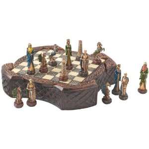    Legendary Celtic Warriors Chess Set and Board: Home & Kitchen