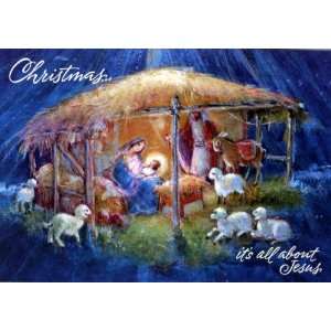 Christmas Cards  Its All About Jesus   Christmas Cards with Scripture 
