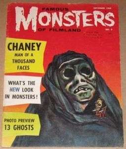 Famous Monsters #8 Sept 1960  