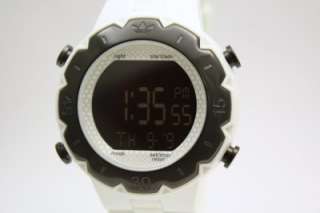   Wooster Chronograph Digital Alarm Ivory Rubber Band Watch ADH6007