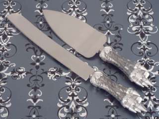 Platinum Castle Fairytale Wedding Cake Knife/Server Set  