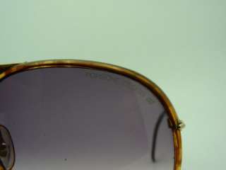 Vintage Carrera PORSCHE DESIGN #6532 Aviator Sunglasses w/ Case 65 12 