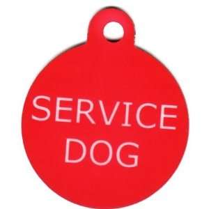  Round Service Dog Pet Tags Direct Id Tag for Dogs & Cats 