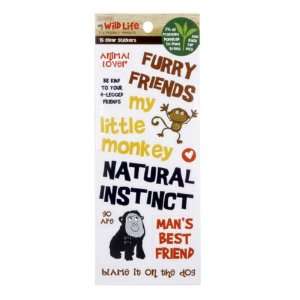 My Wild Life Clear Stickers   Natural Instinct: Arts 