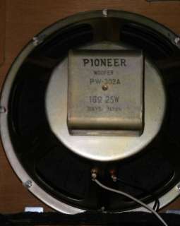 Single Pioneer CS A31 Speaker w/ 12 Woofer & Horn Tweeter ~ Awesome 