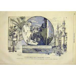  Sahara Africa Army Troops Uniform French Print 1891: Home 