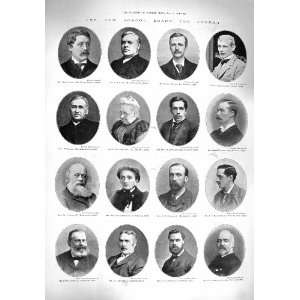  1894 LONDON SCHOOL BOARD HAMLETS NEWCASTLE MAITLAND