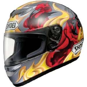  Shoei TZ R Nightmare TC 1 Full Face Motorcycle Helmet 