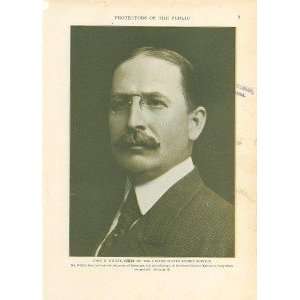  1907 John E Wilkie Chief United States Secret Service 
