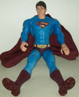 Large 30 TM/DC SUPERMAN Comic Book Hero Action Figure  