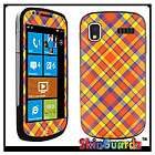 Plaid Vinyl Case Decal Skin To Cover Your SAMSUNG FOCUS i917 items in 