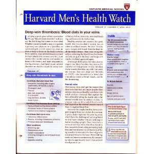  Harvard Mens Health Watch, April 9, Volume 13, Number 9, Deep 
