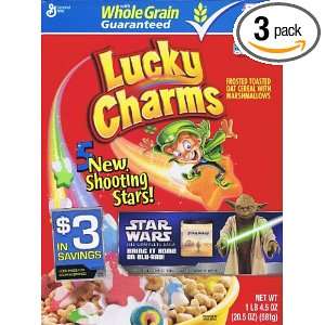 General Mills Lucky Charms, 20.5 Ounce (Pack of 3)  
