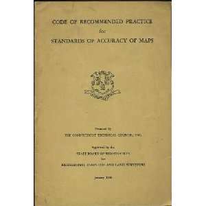   of Accuracy of Maps Connecticut Technical Council Staff Books