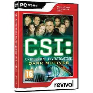  CSI Dark motives (PC) (UK) Video Games